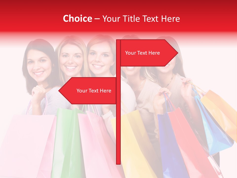 Shop Customer Beauty PowerPoint Template
