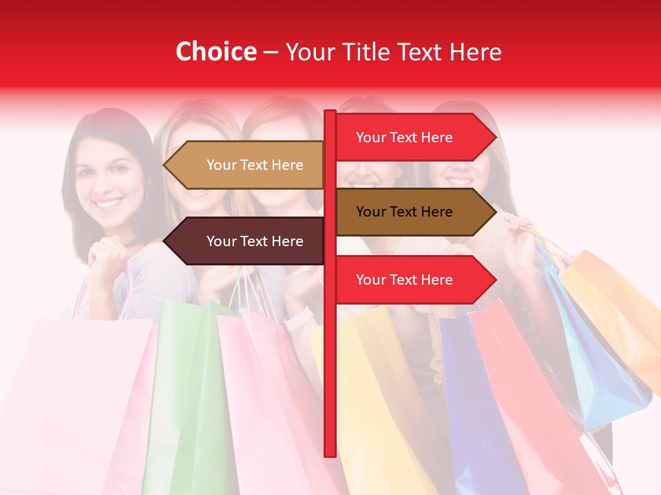 Shop Customer Beauty PowerPoint Template