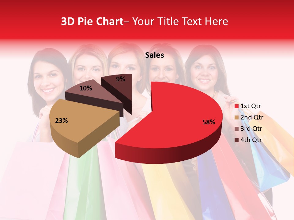 Shop Customer Beauty PowerPoint Template