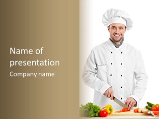 Preparation Preparing Orange PowerPoint Template