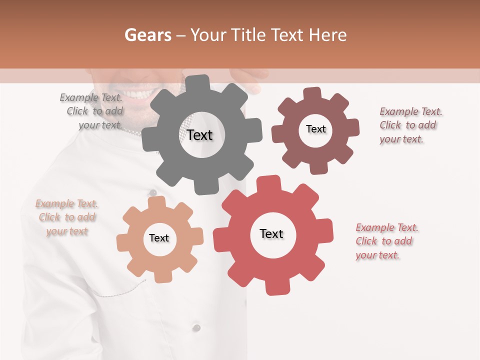 Looking  People PowerPoint Template