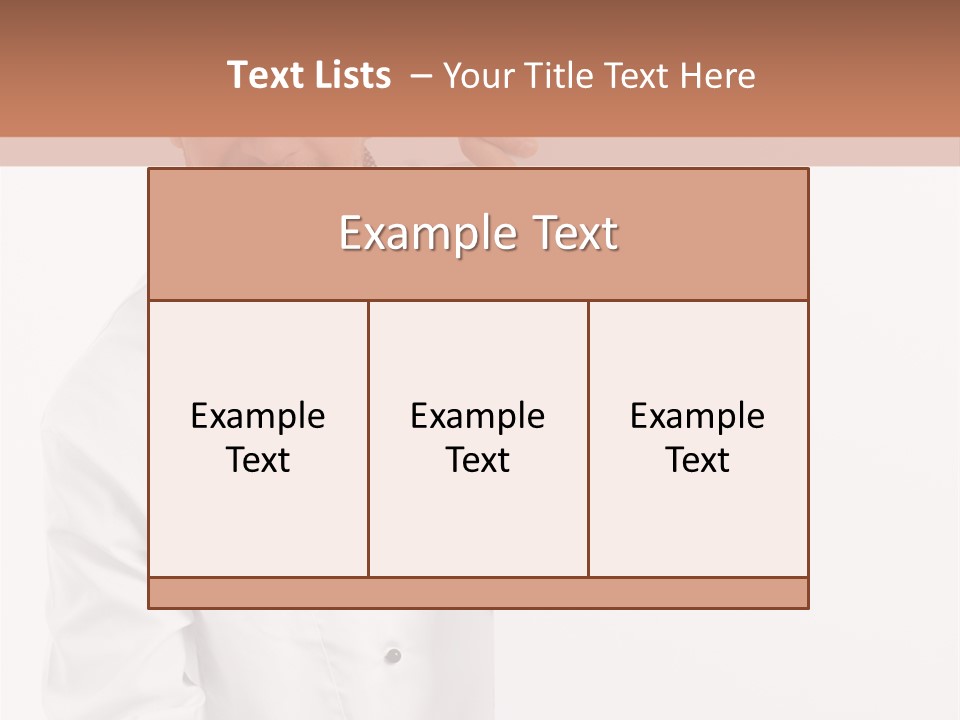 Looking  People PowerPoint Template