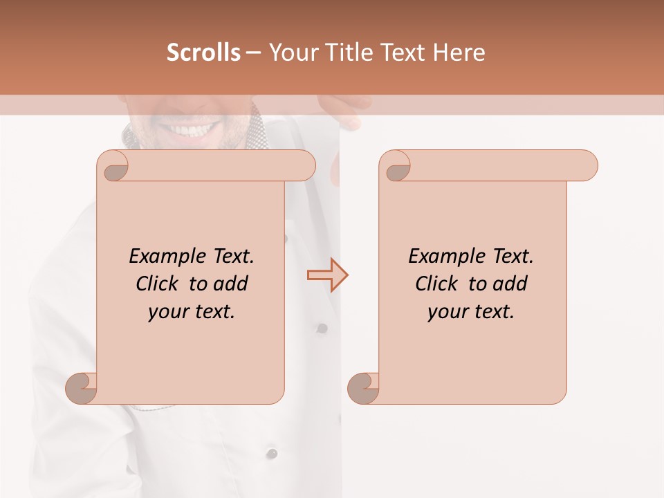 Looking  People PowerPoint Template