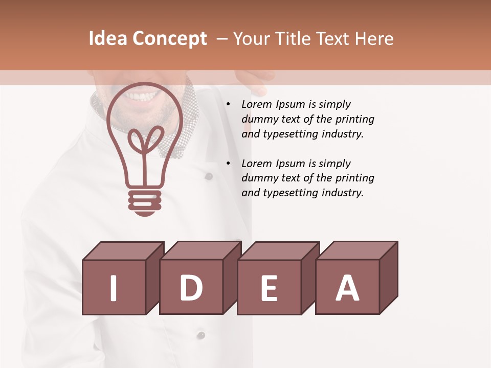 Looking  People PowerPoint Template