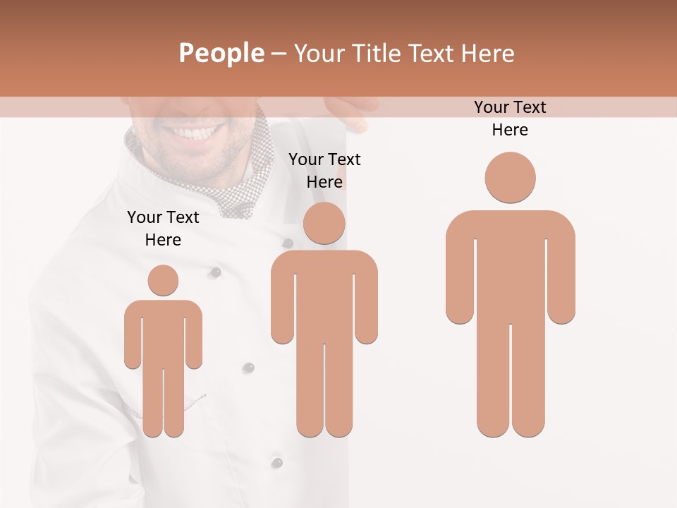 Looking  People PowerPoint Template