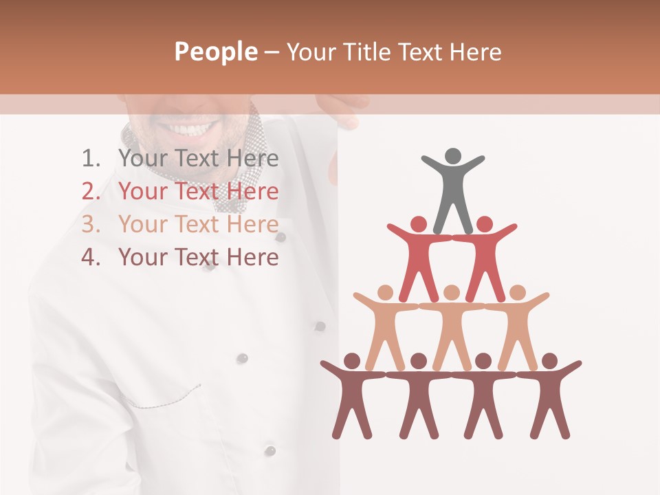 Looking  People PowerPoint Template