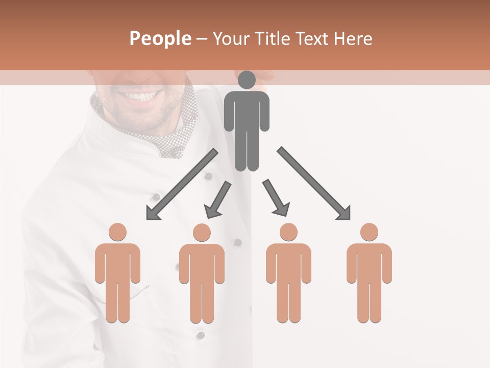 Looking  People PowerPoint Template