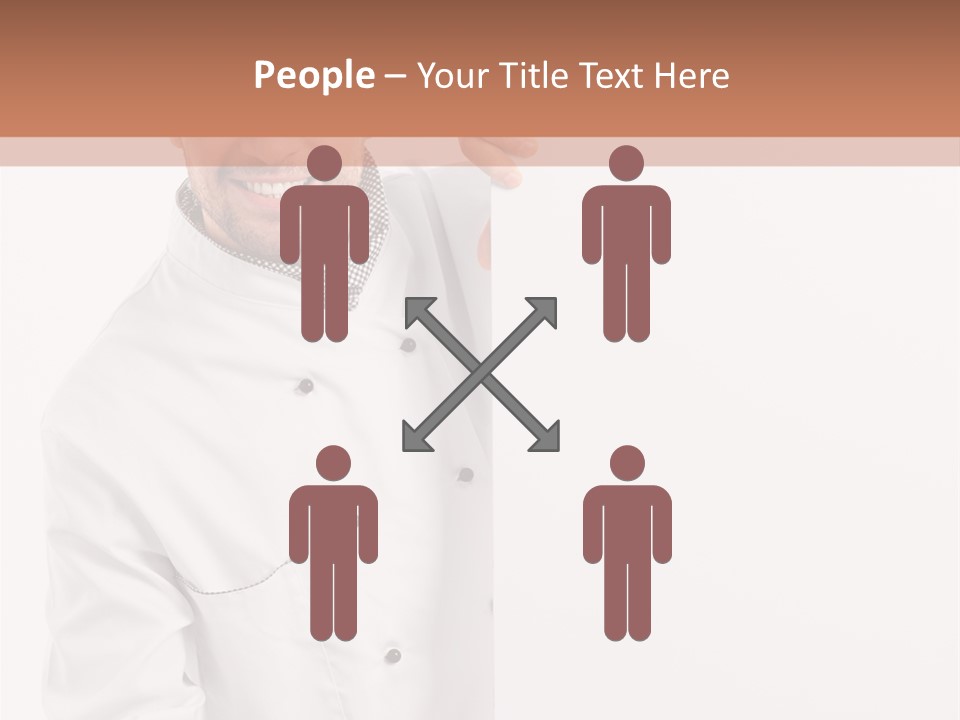 Looking  People PowerPoint Template