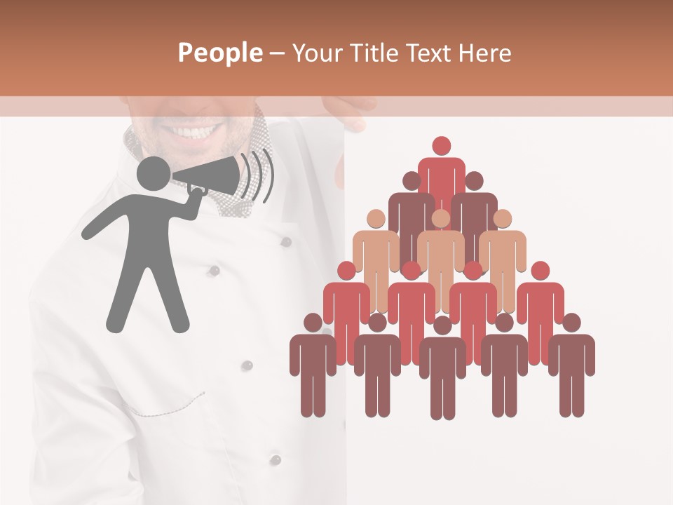 Looking  People PowerPoint Template