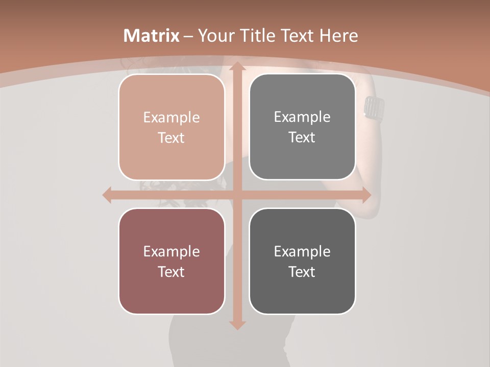 Contrast Bright Gorgeous PowerPoint Template