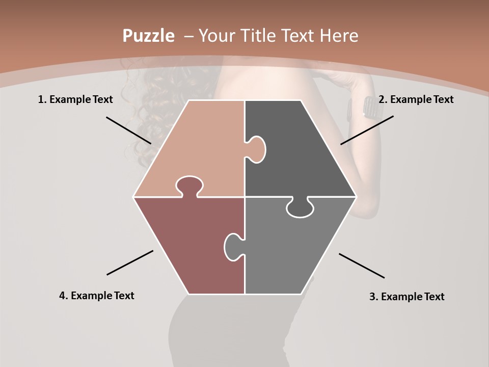 Contrast Bright Gorgeous PowerPoint Template