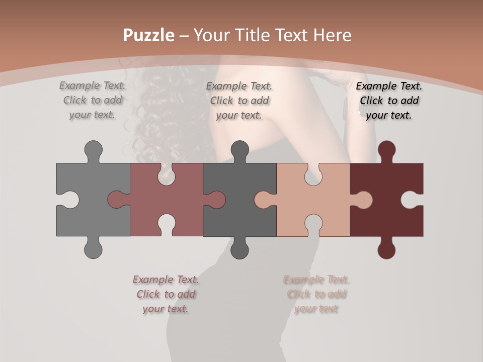 Contrast Bright Gorgeous PowerPoint Template