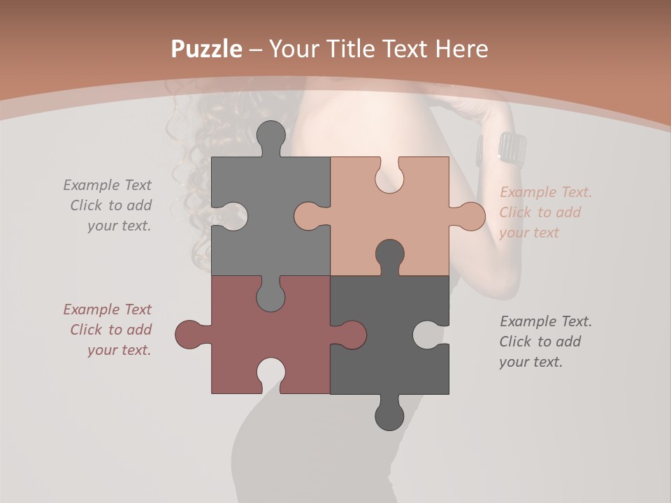 Contrast Bright Gorgeous PowerPoint Template