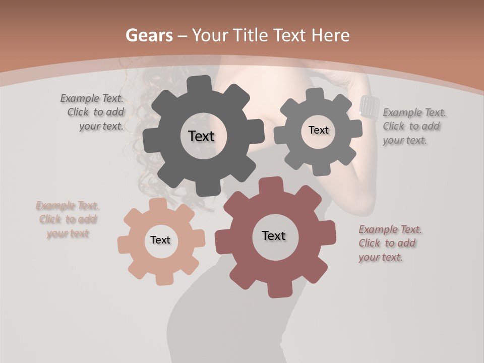 Contrast Bright Gorgeous PowerPoint Template