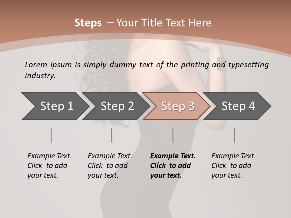 Contrast Bright Gorgeous PowerPoint Template