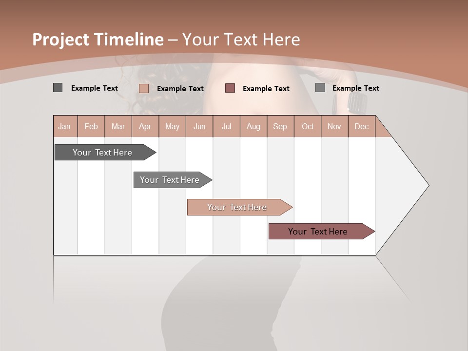 Contrast Bright Gorgeous PowerPoint Template