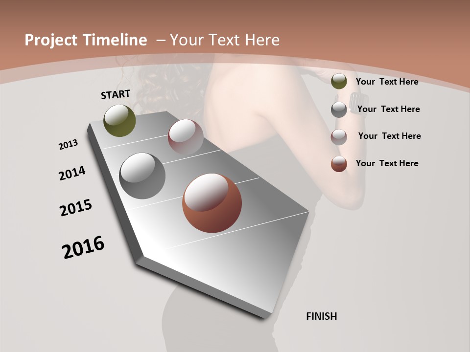 Contrast Bright Gorgeous PowerPoint Template