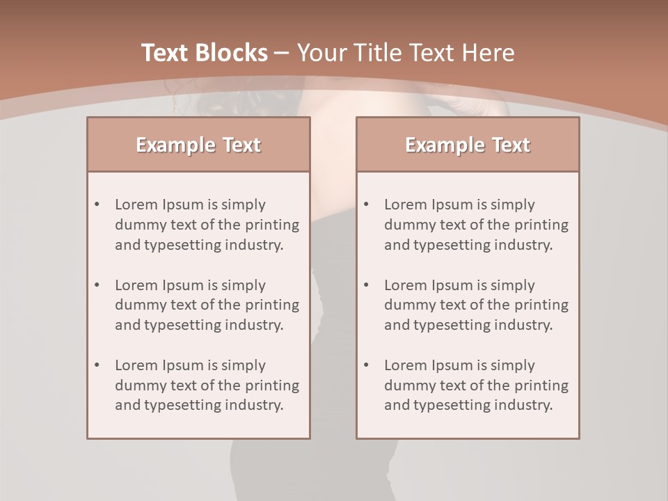 Contrast Bright Gorgeous PowerPoint Template