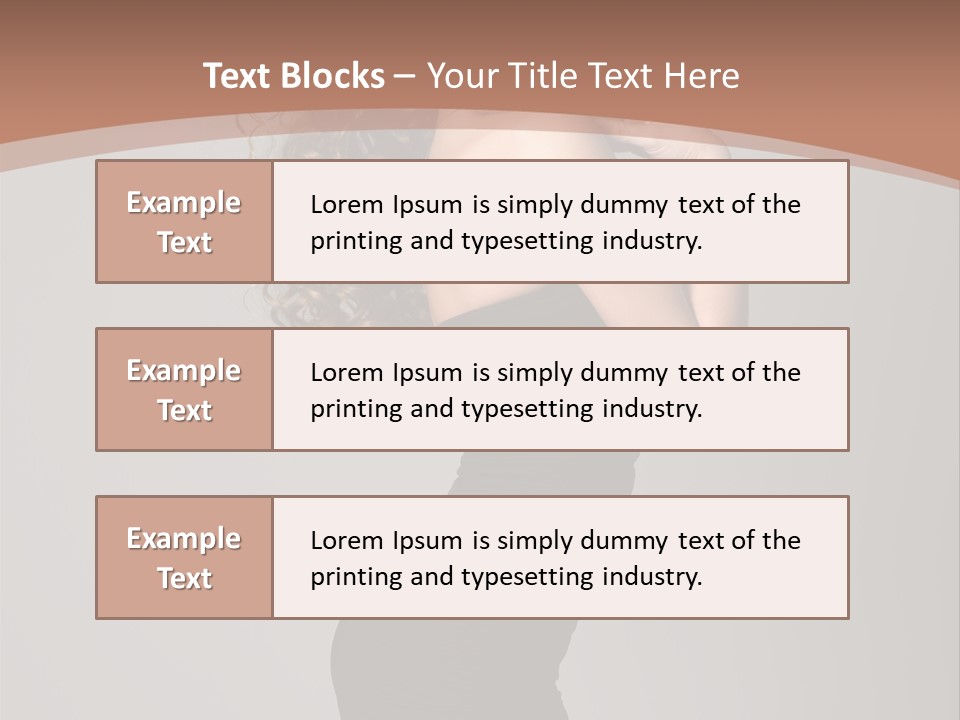 Contrast Bright Gorgeous PowerPoint Template