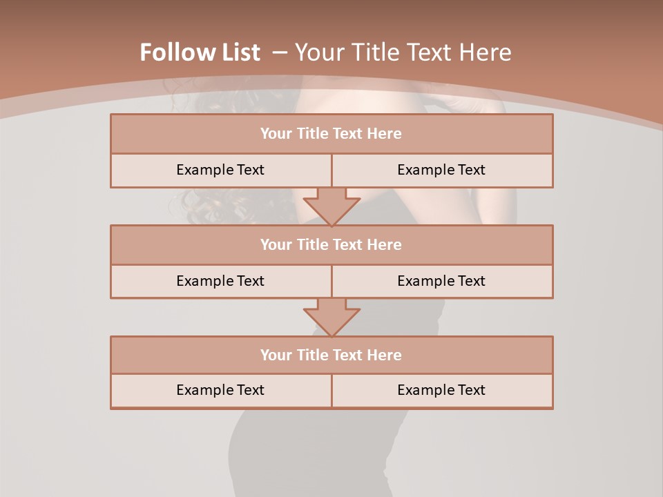 Contrast Bright Gorgeous PowerPoint Template