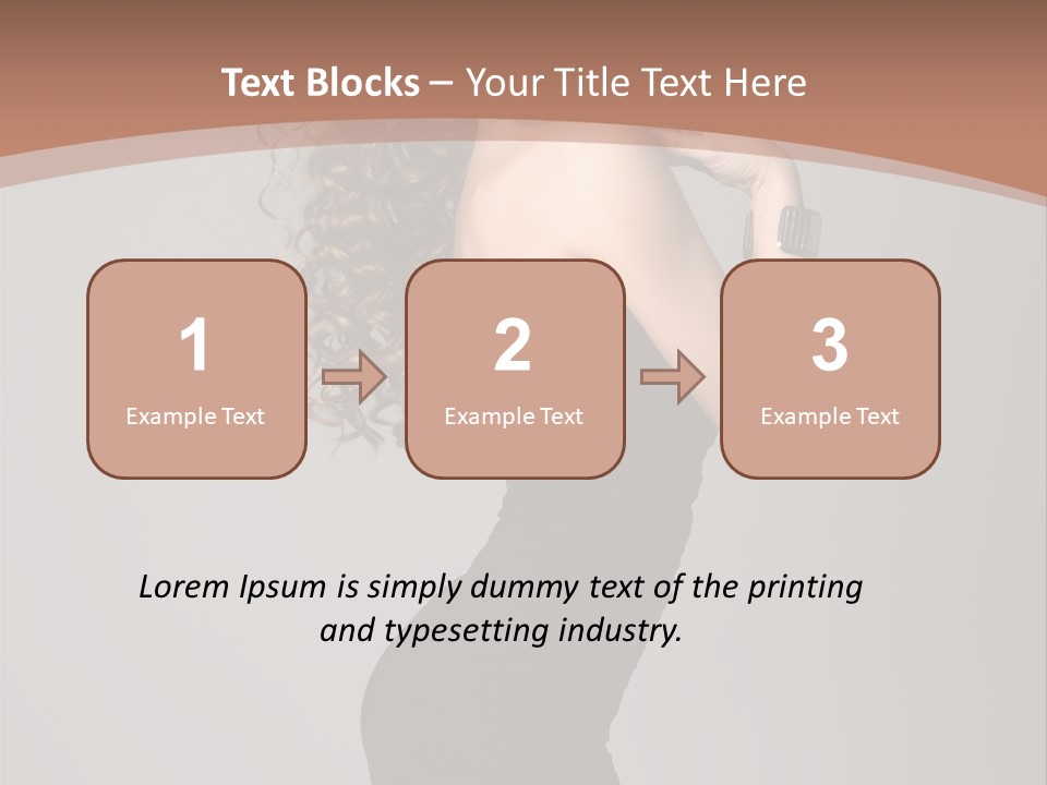 Contrast Bright Gorgeous PowerPoint Template