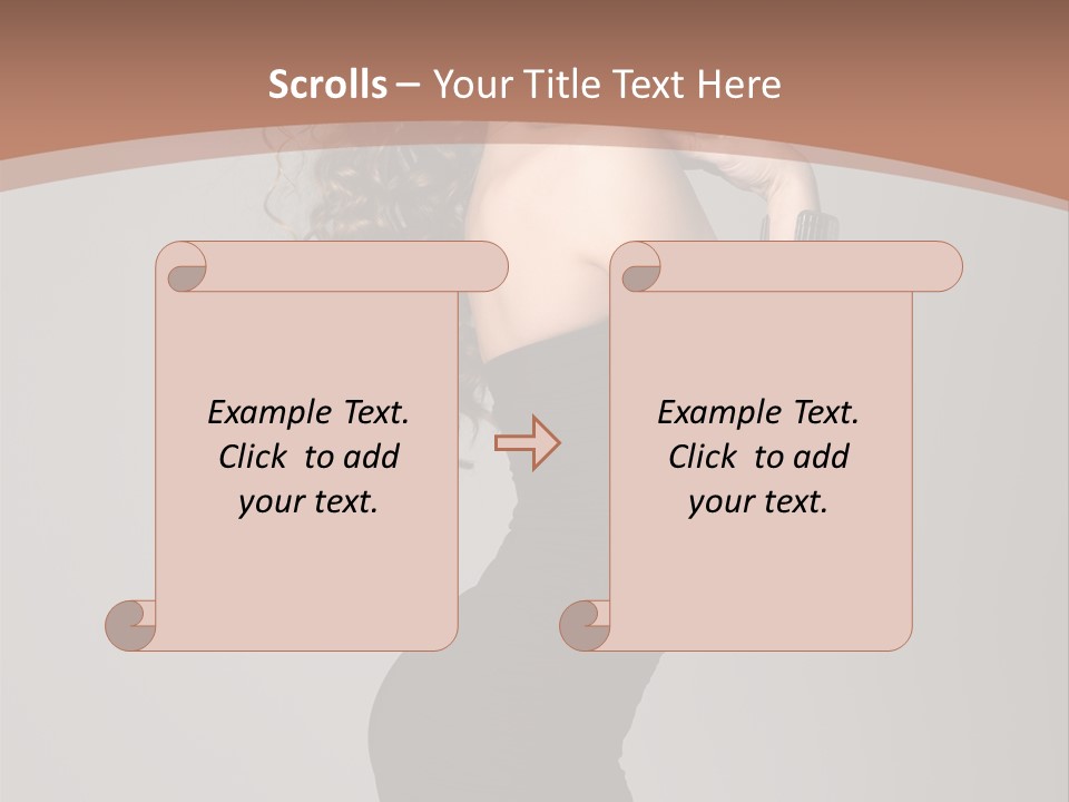Contrast Bright Gorgeous PowerPoint Template