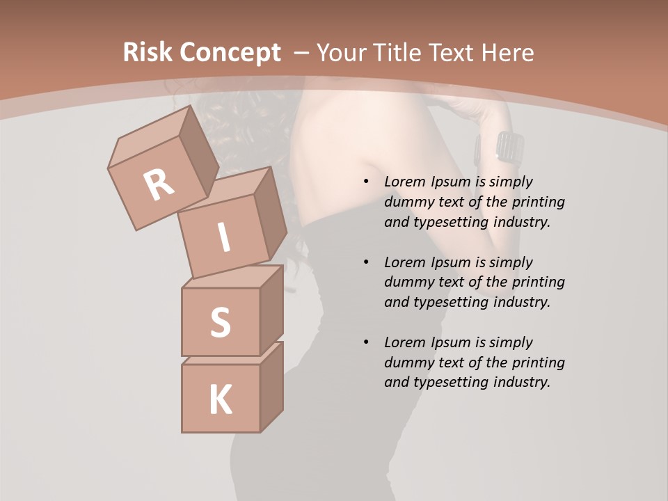 Contrast Bright Gorgeous PowerPoint Template