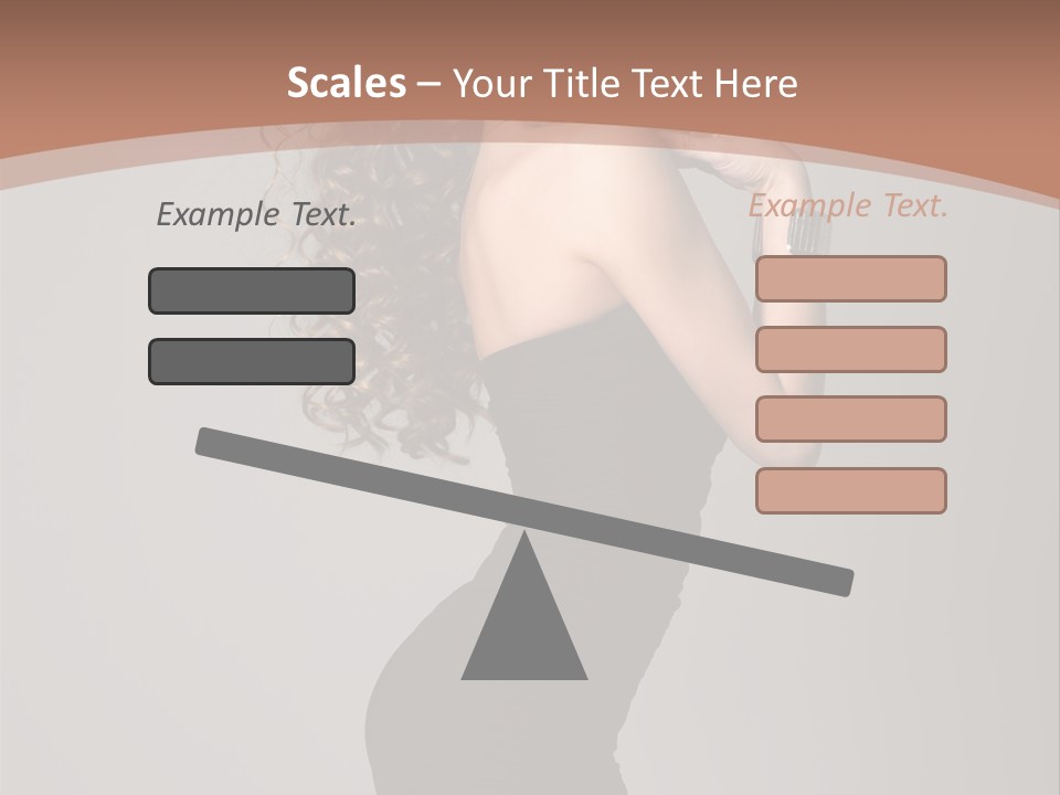 Contrast Bright Gorgeous PowerPoint Template