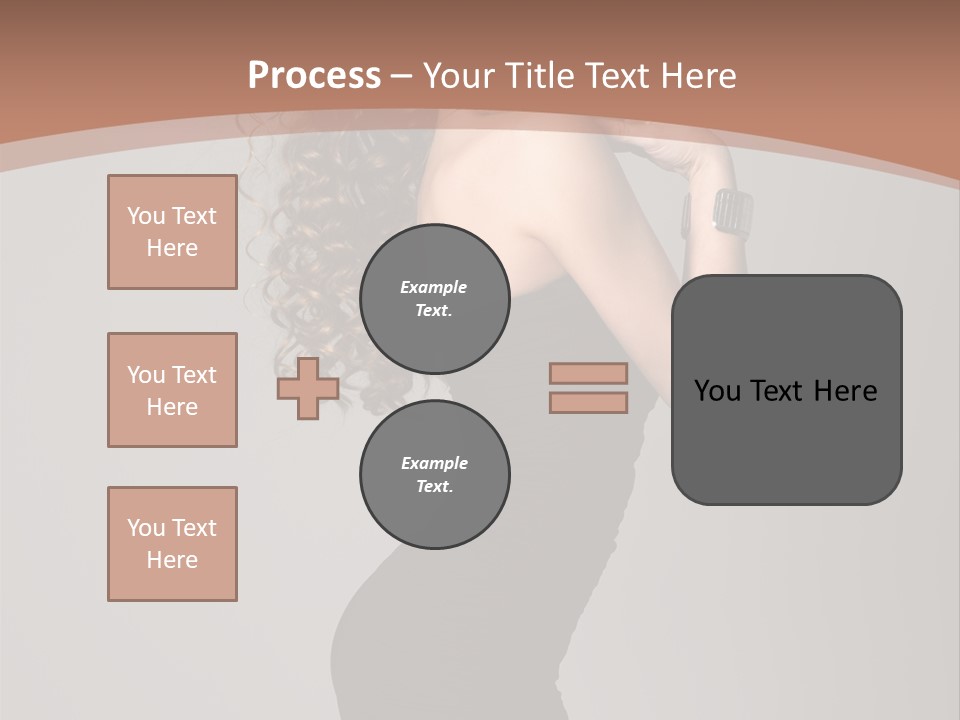 Contrast Bright Gorgeous PowerPoint Template
