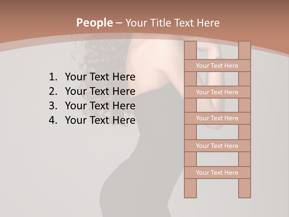 Contrast Bright Gorgeous PowerPoint Template