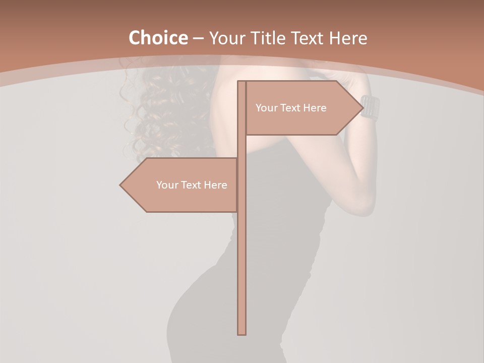 Contrast Bright Gorgeous PowerPoint Template