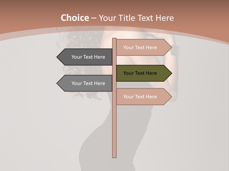 Contrast Bright Gorgeous PowerPoint Template