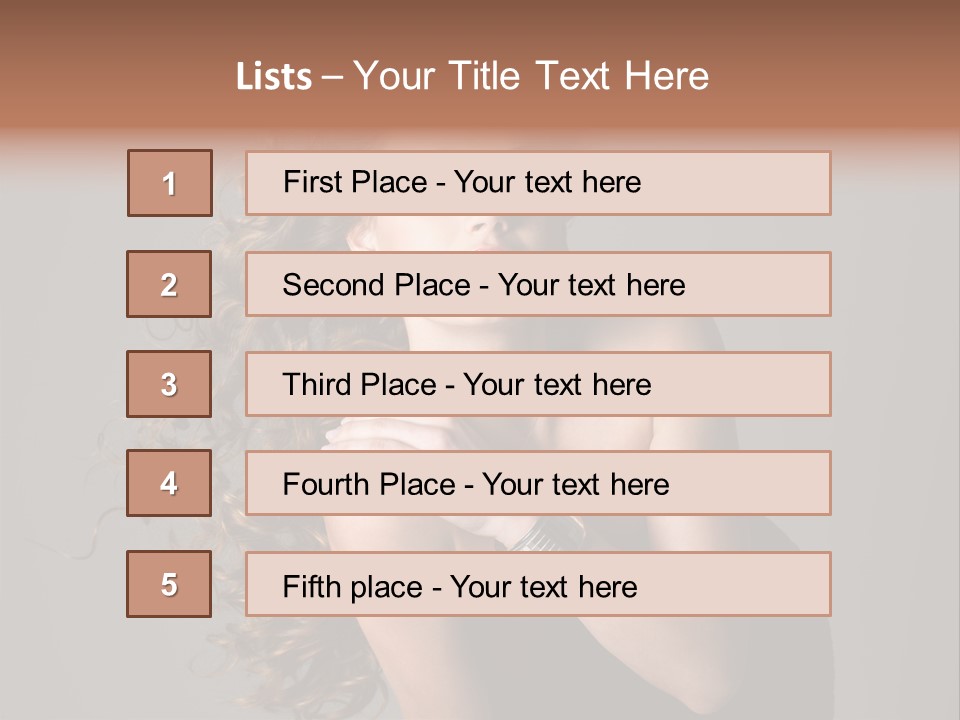 Attractive Creative One PowerPoint Template