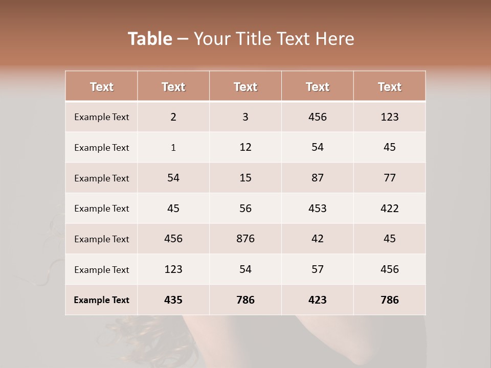 Attractive Creative One PowerPoint Template
