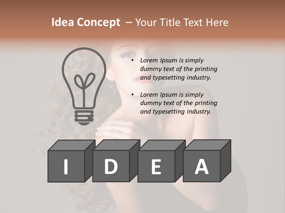 Attractive Creative One PowerPoint Template
