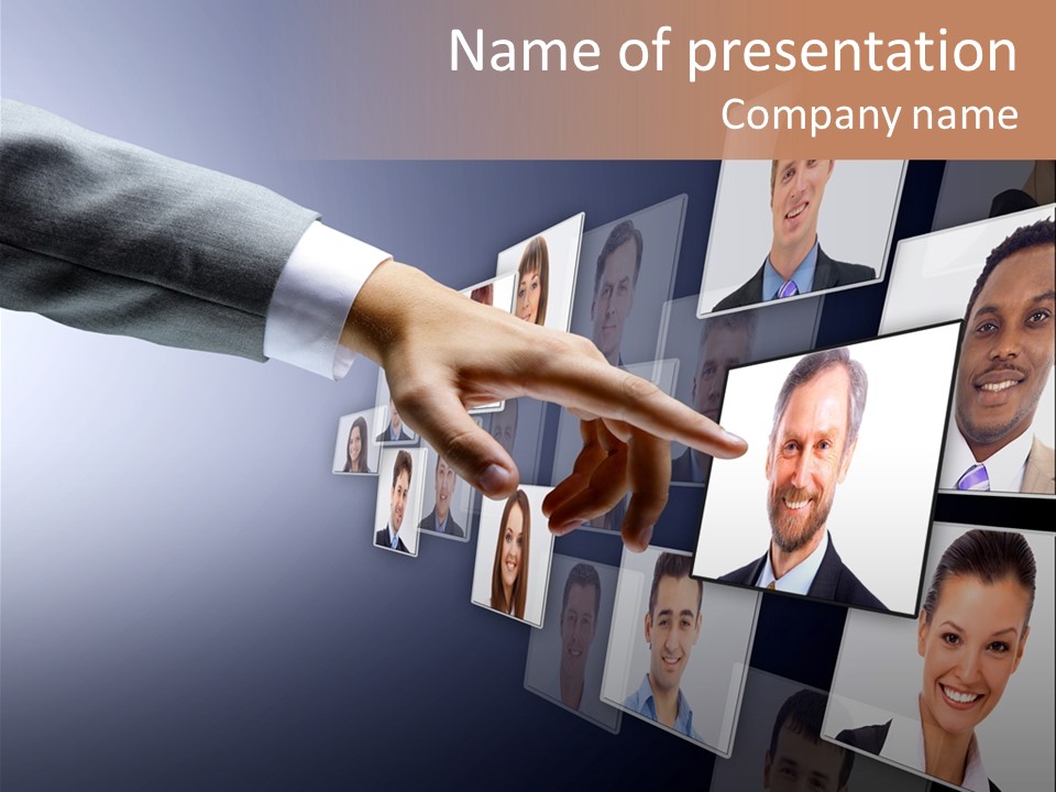 New Concept Broadcast PowerPoint Template