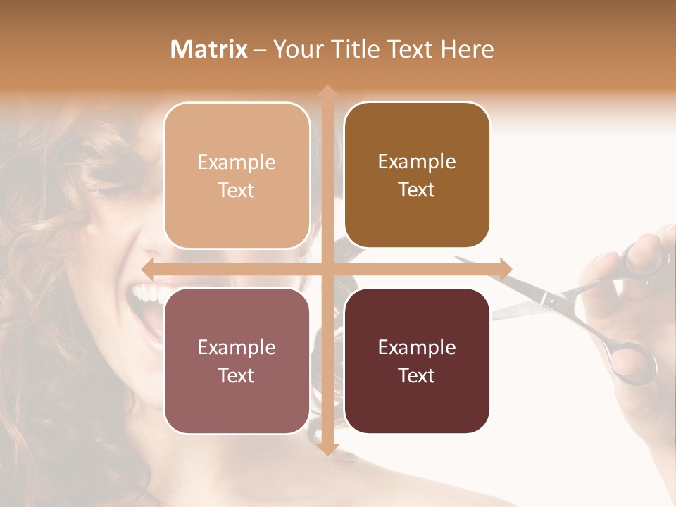 Style Person Screaming PowerPoint Template