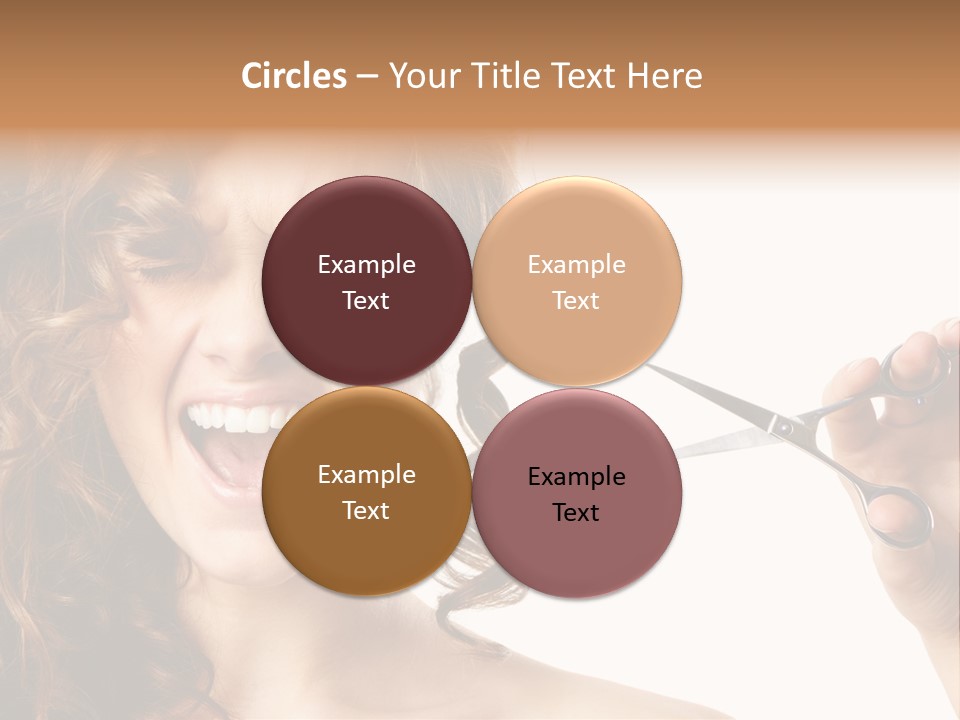 Style Person Screaming PowerPoint Template