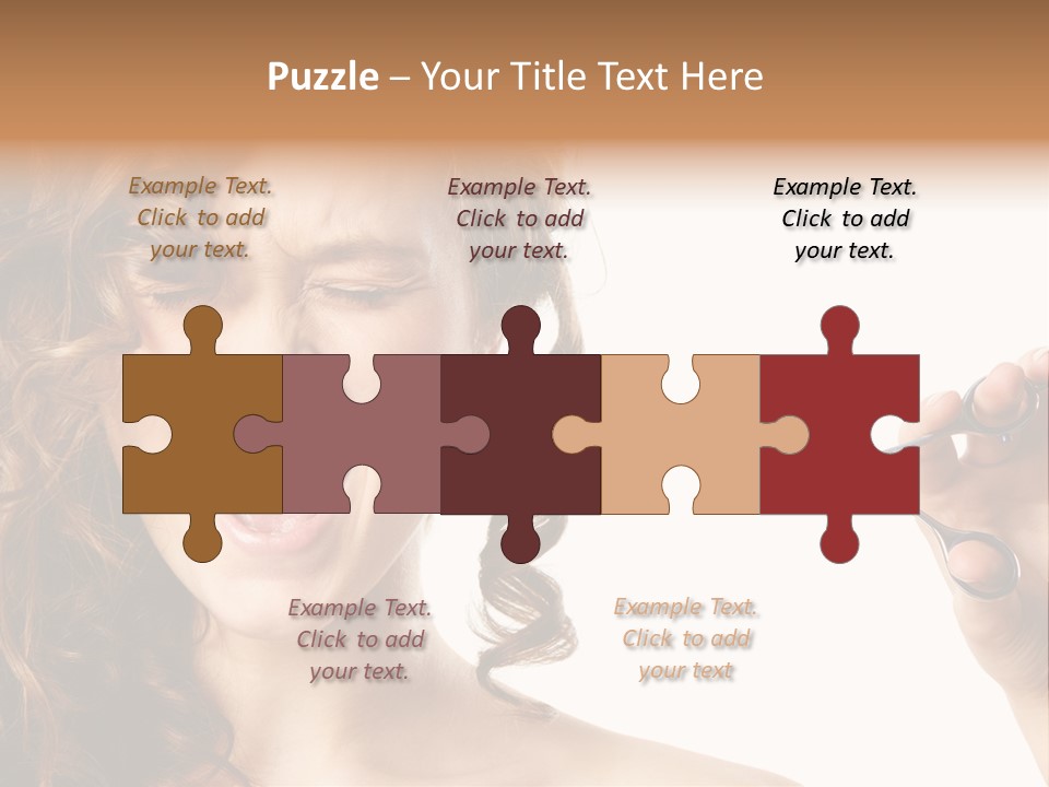 Style Person Screaming PowerPoint Template