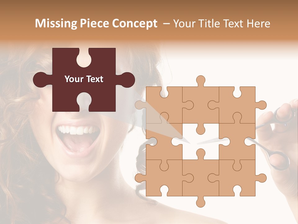 Style Person Screaming PowerPoint Template