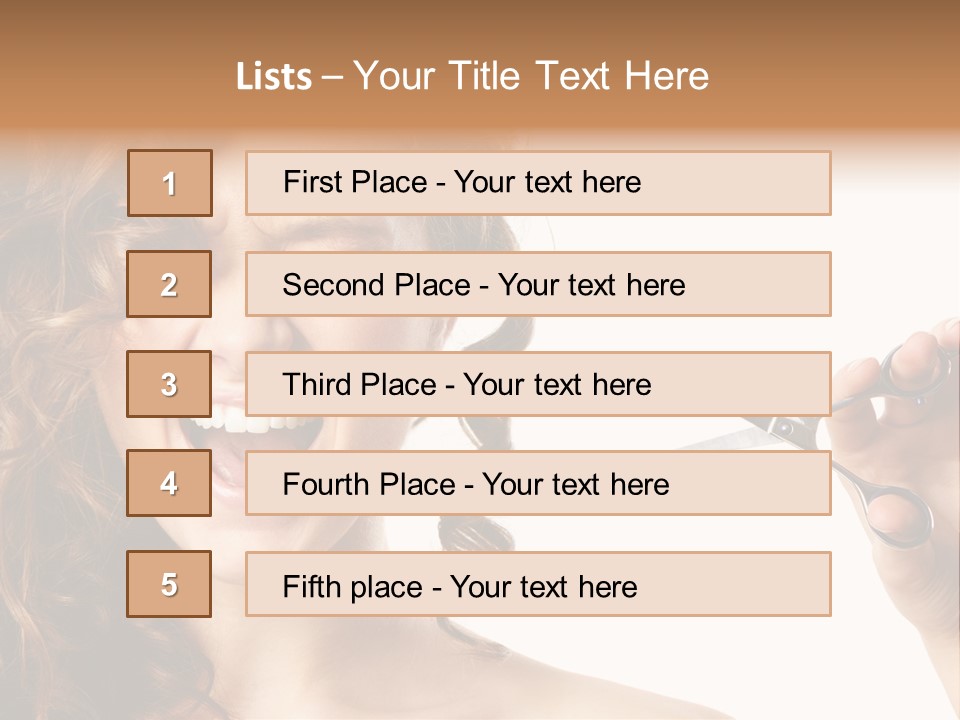 Style Person Screaming PowerPoint Template