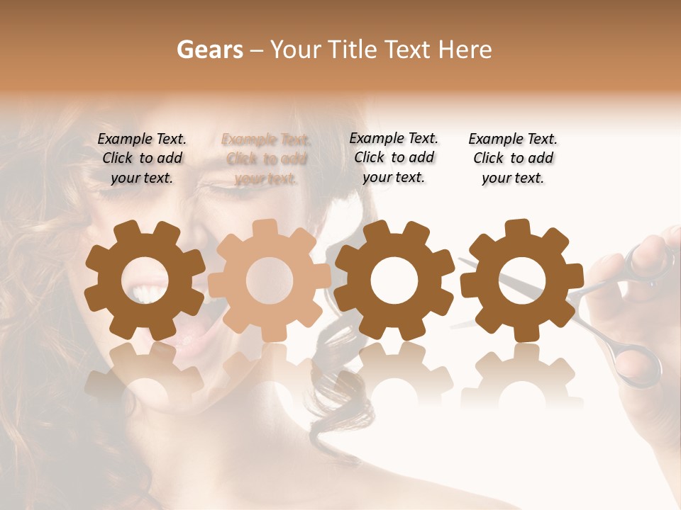 Style Person Screaming PowerPoint Template