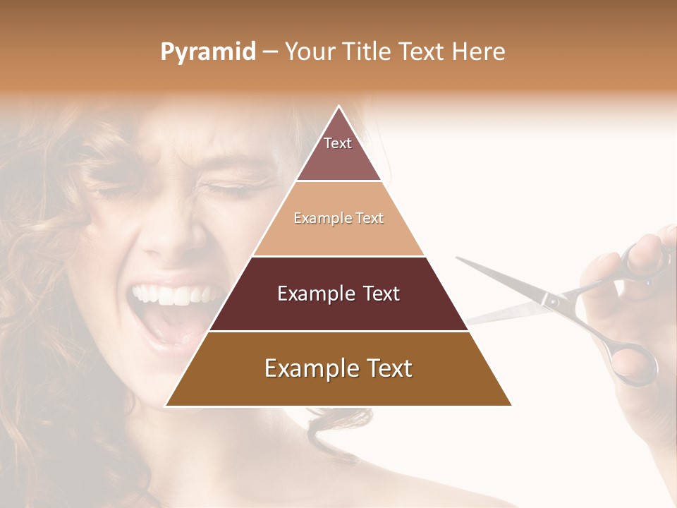 Style Person Screaming PowerPoint Template