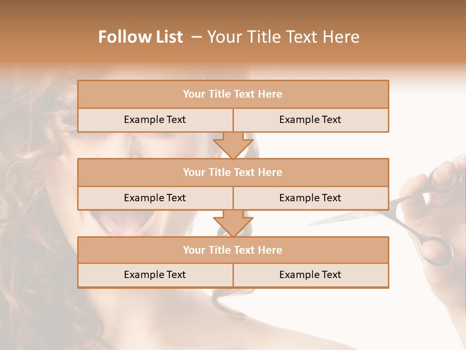 Style Person Screaming PowerPoint Template