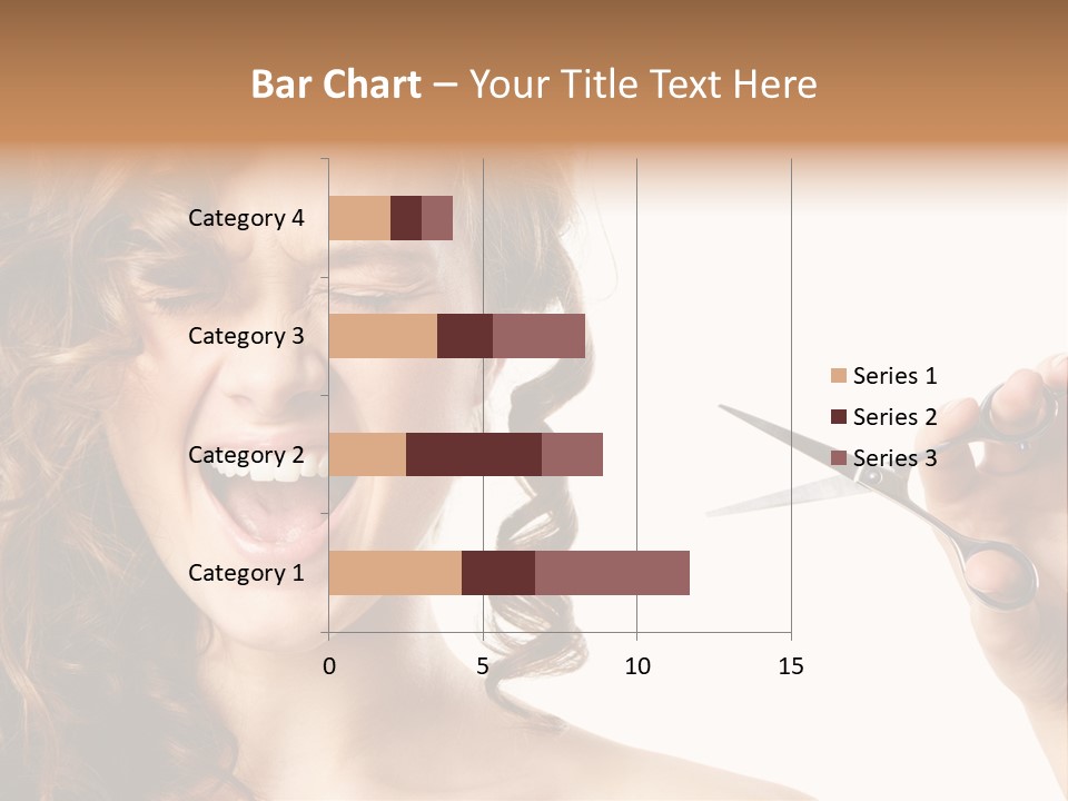 Style Person Screaming PowerPoint Template