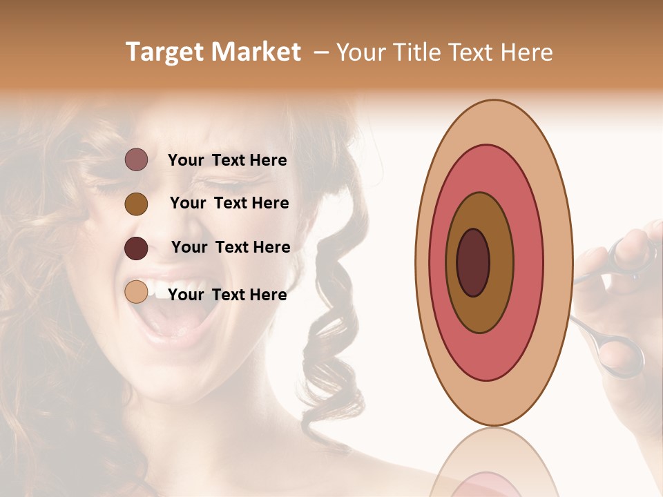 Style Person Screaming PowerPoint Template