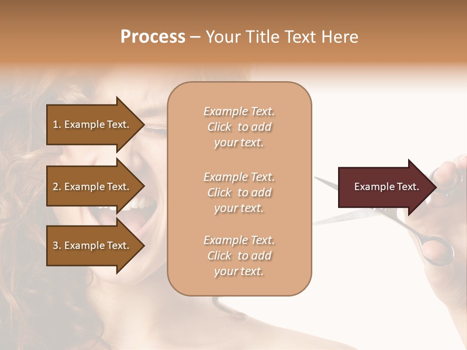 Style Person Screaming PowerPoint Template