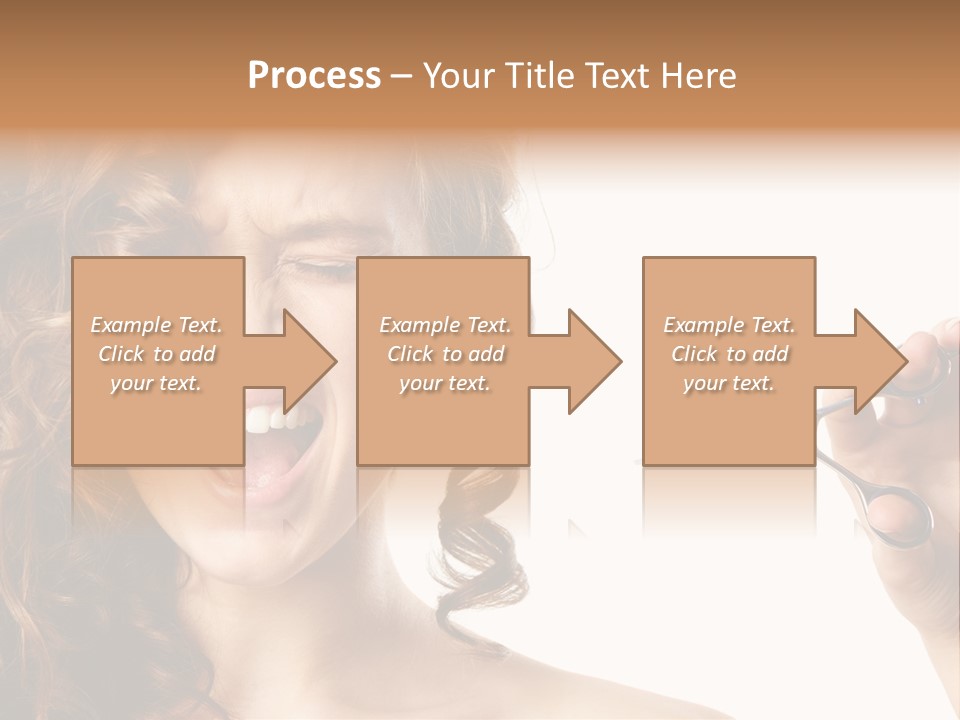 Style Person Screaming PowerPoint Template