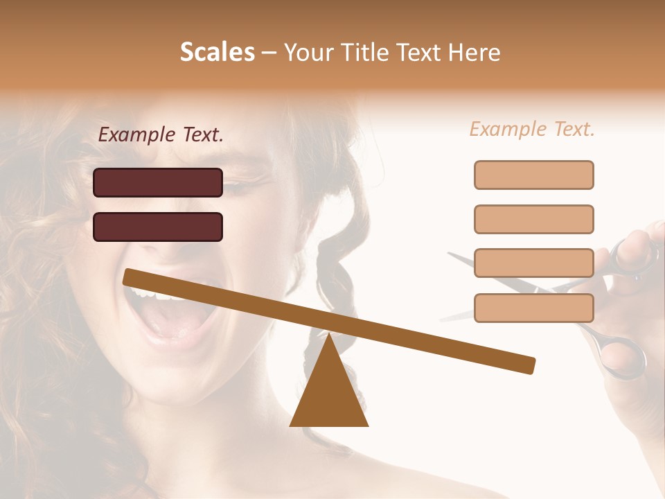 Style Person Screaming PowerPoint Template