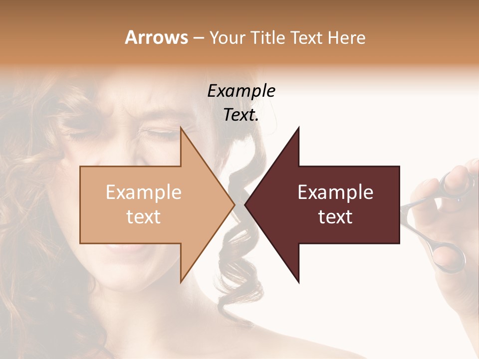 Style Person Screaming PowerPoint Template